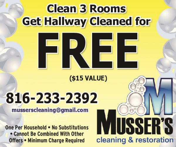 Musser's Carpet Cleaning & Restoration in St. Joseph, Missouri